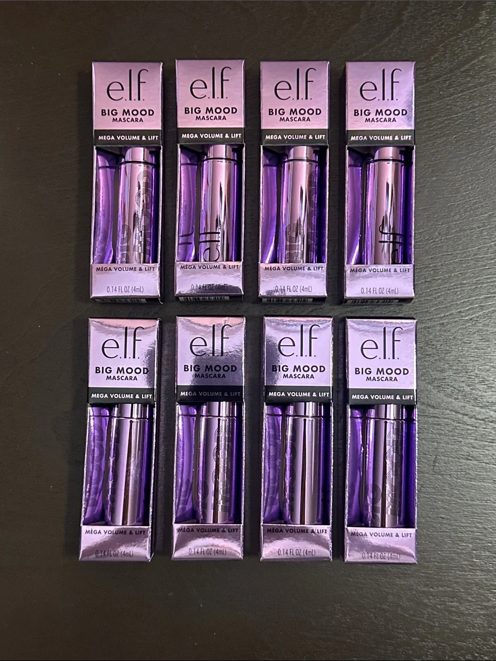 NWT e.l.f. Big Mood Mascara Travel Size - Lot of 8